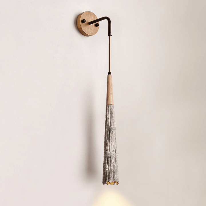 Microcement Vägglampa