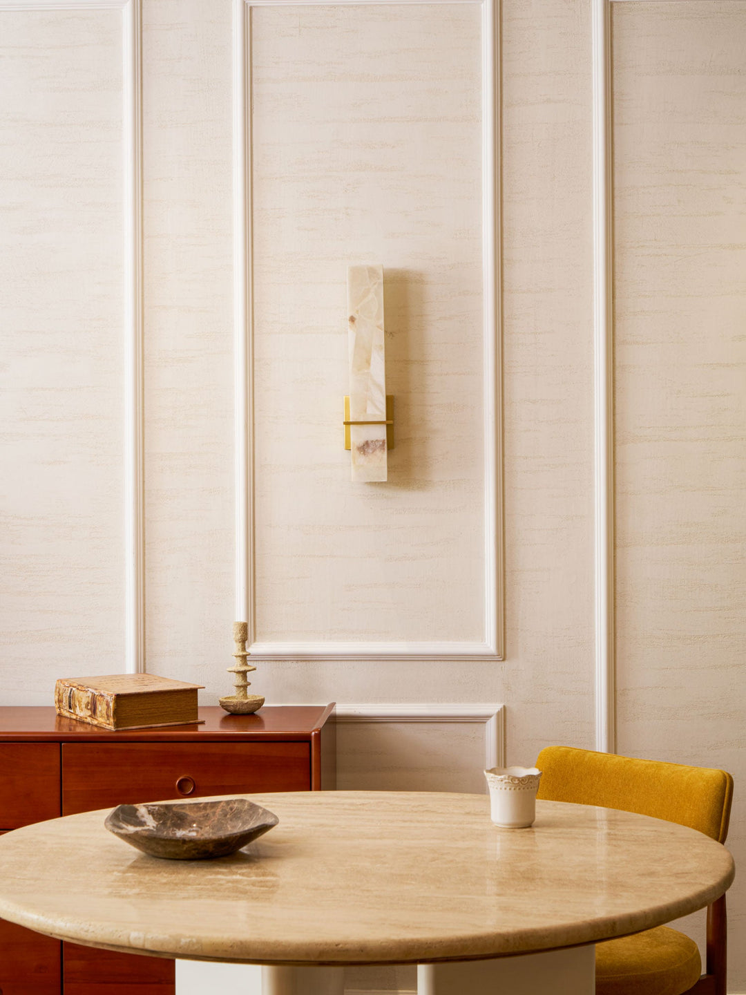 Milan Alabaster Vägglampa