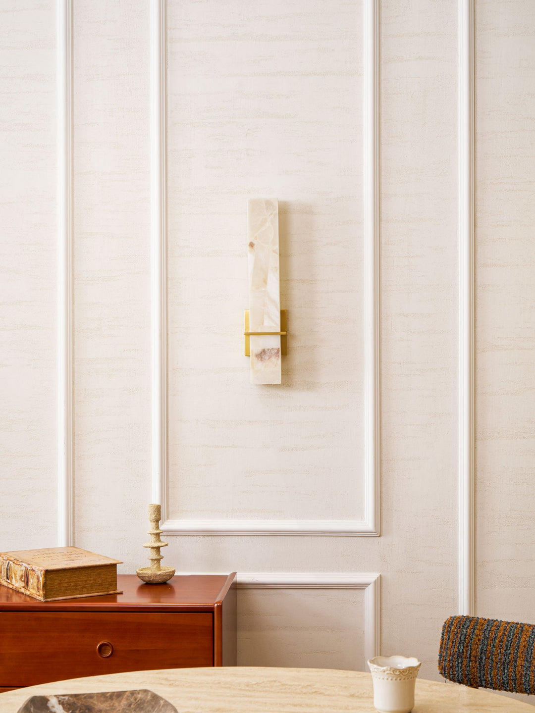 Milan Alabaster Vägglampa