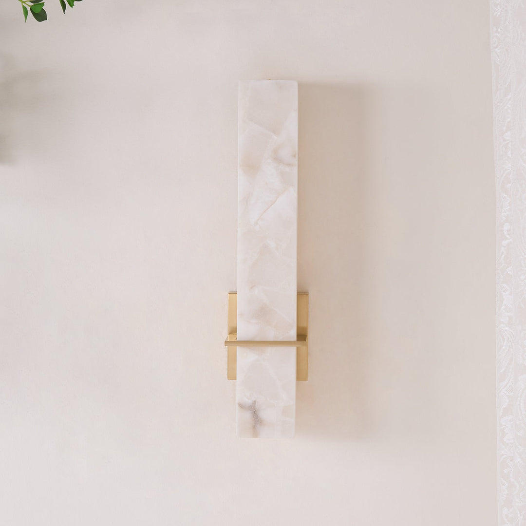 Milan Alabaster Vägglampa