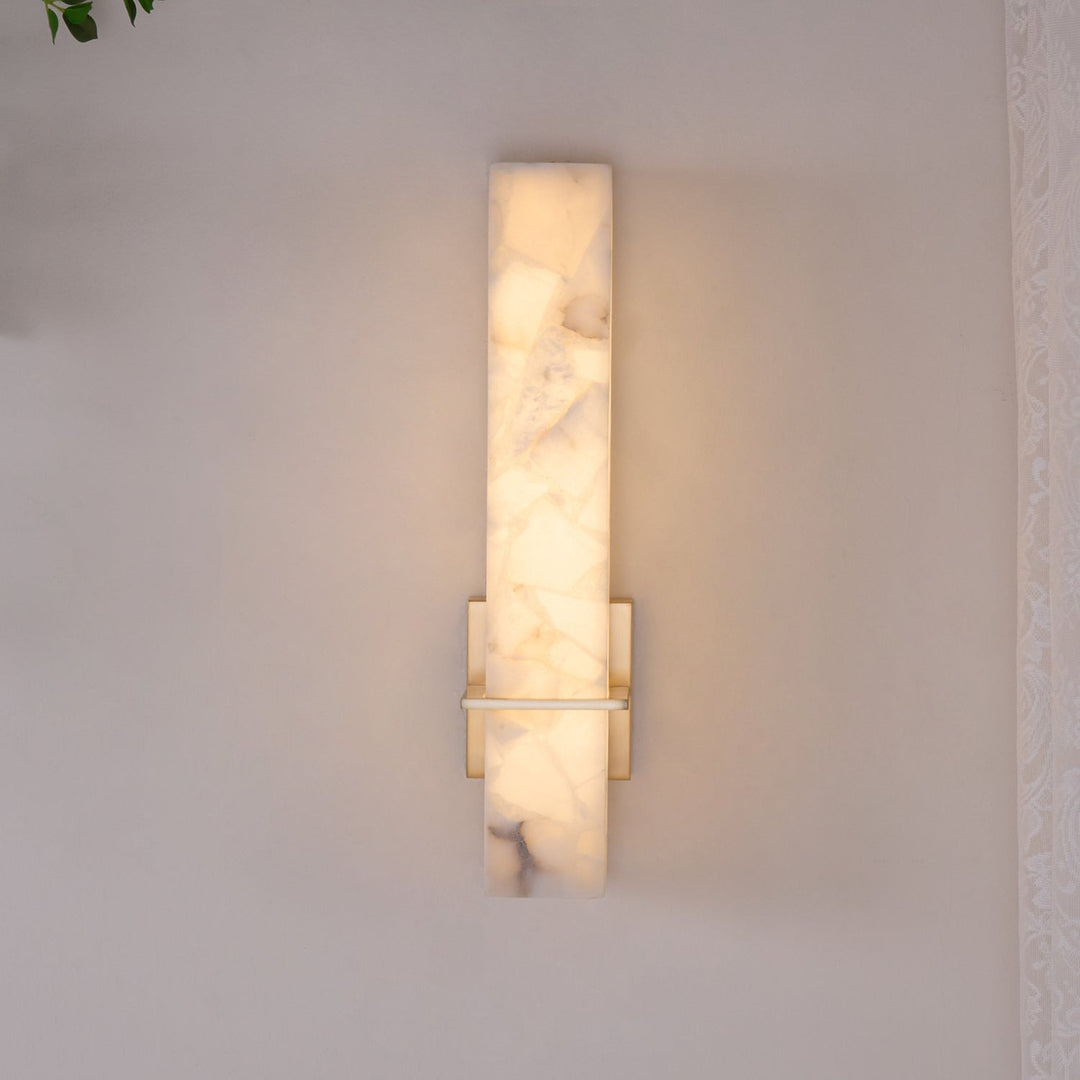 Milan Alabaster Vägglampa