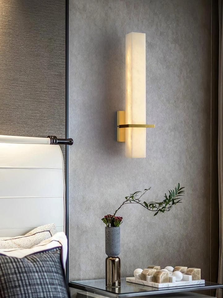 Milan Alabaster Vägglampa