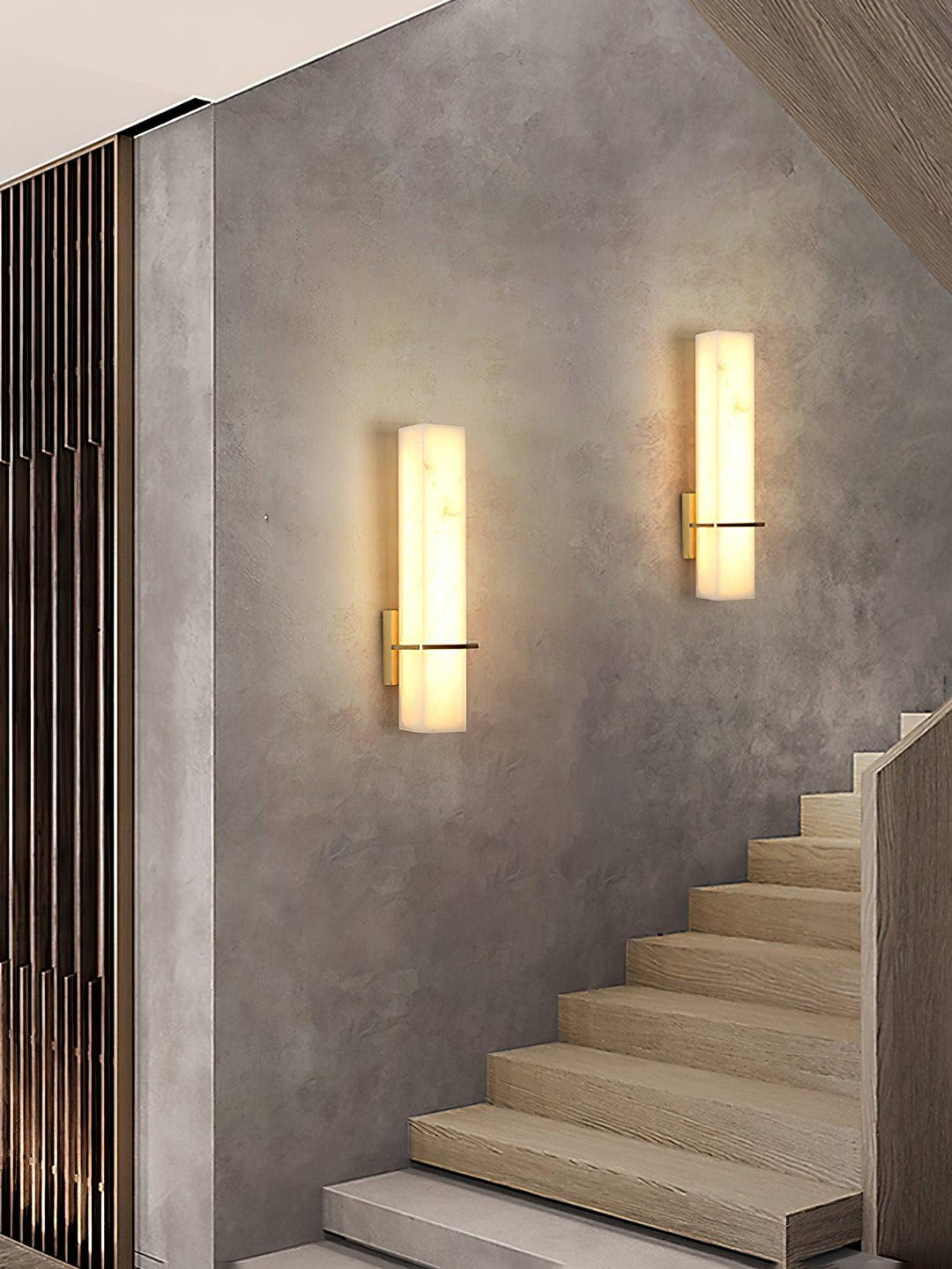 Milan Alabaster Vägglampa