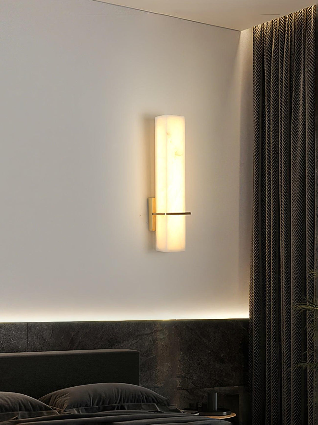 Milan Alabaster Vägglampa