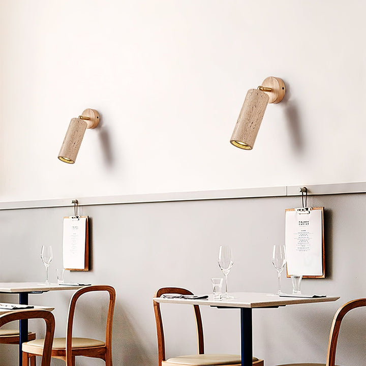 Milo Travertine Väggspotlight
