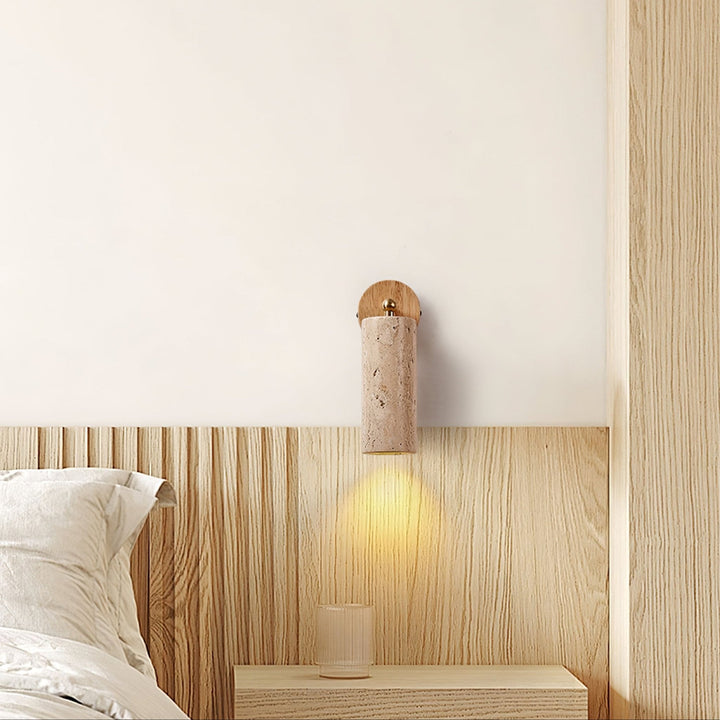 Milo Travertine Väggspotlight