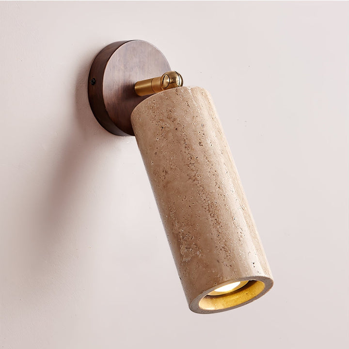 Milo Travertine Väggspotlight