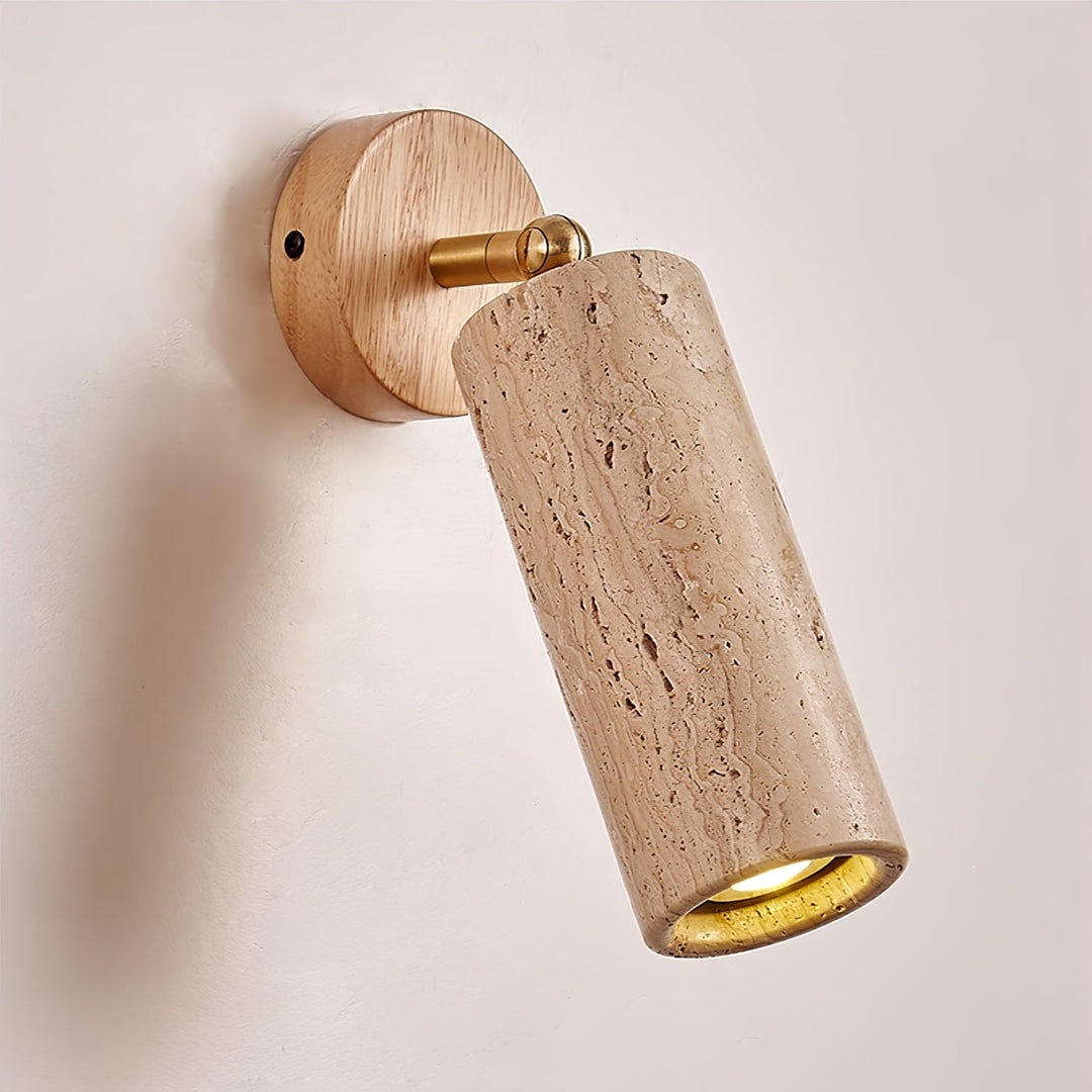 Milo Travertine Väggspotlight