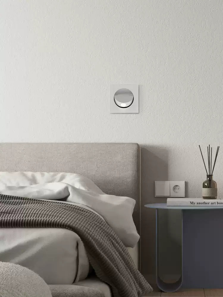 Minimalistisk Inbyggd Rotera Vägglampa