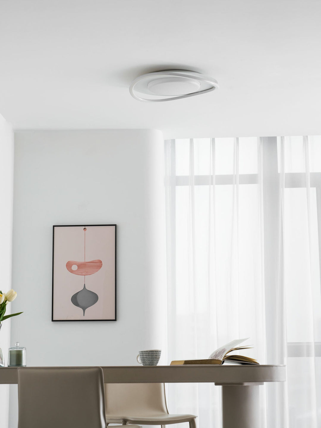 Minimalistisk Geometri LED Taklampa
