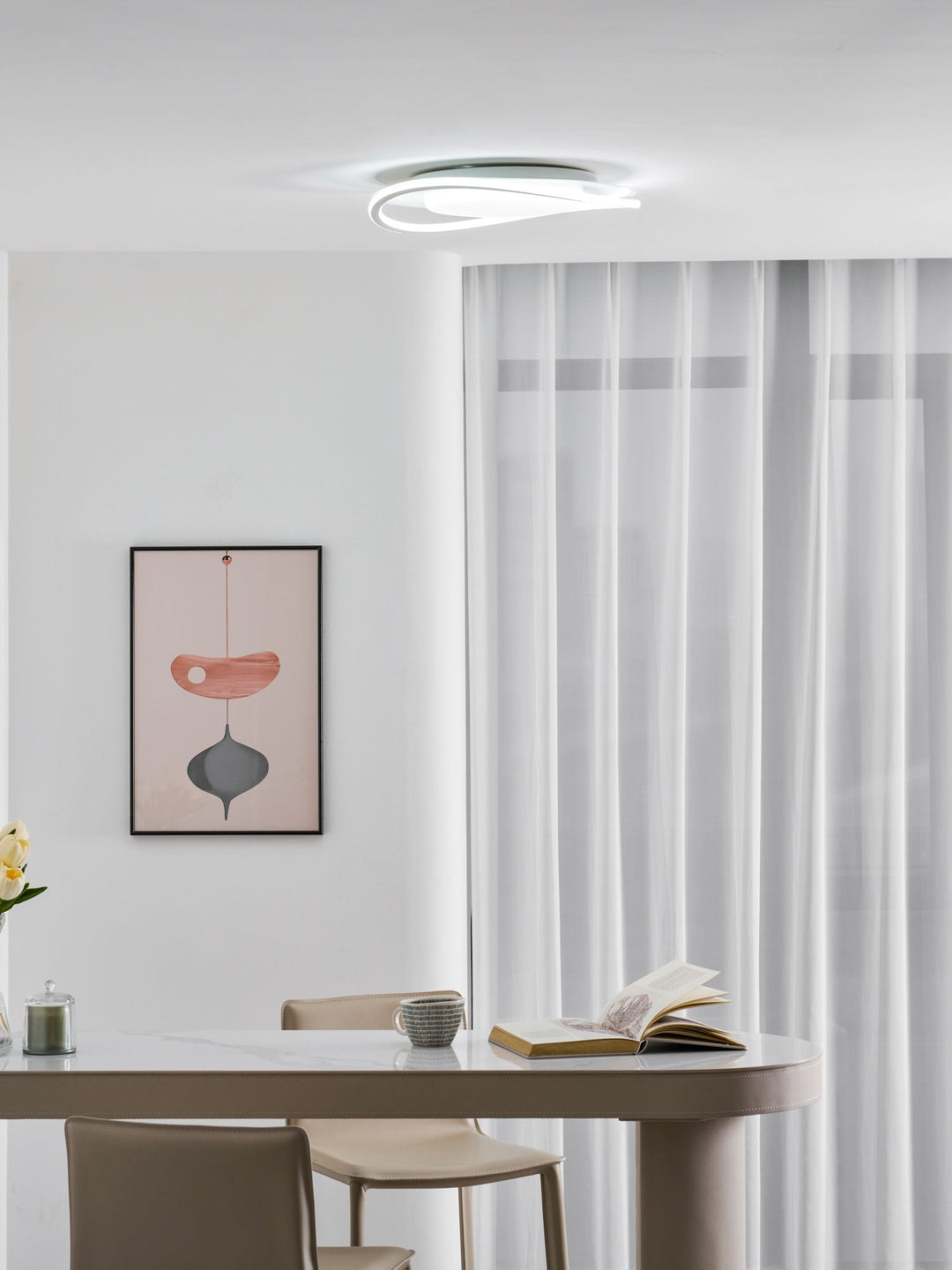 Minimalistisk Geometri LED Taklampa