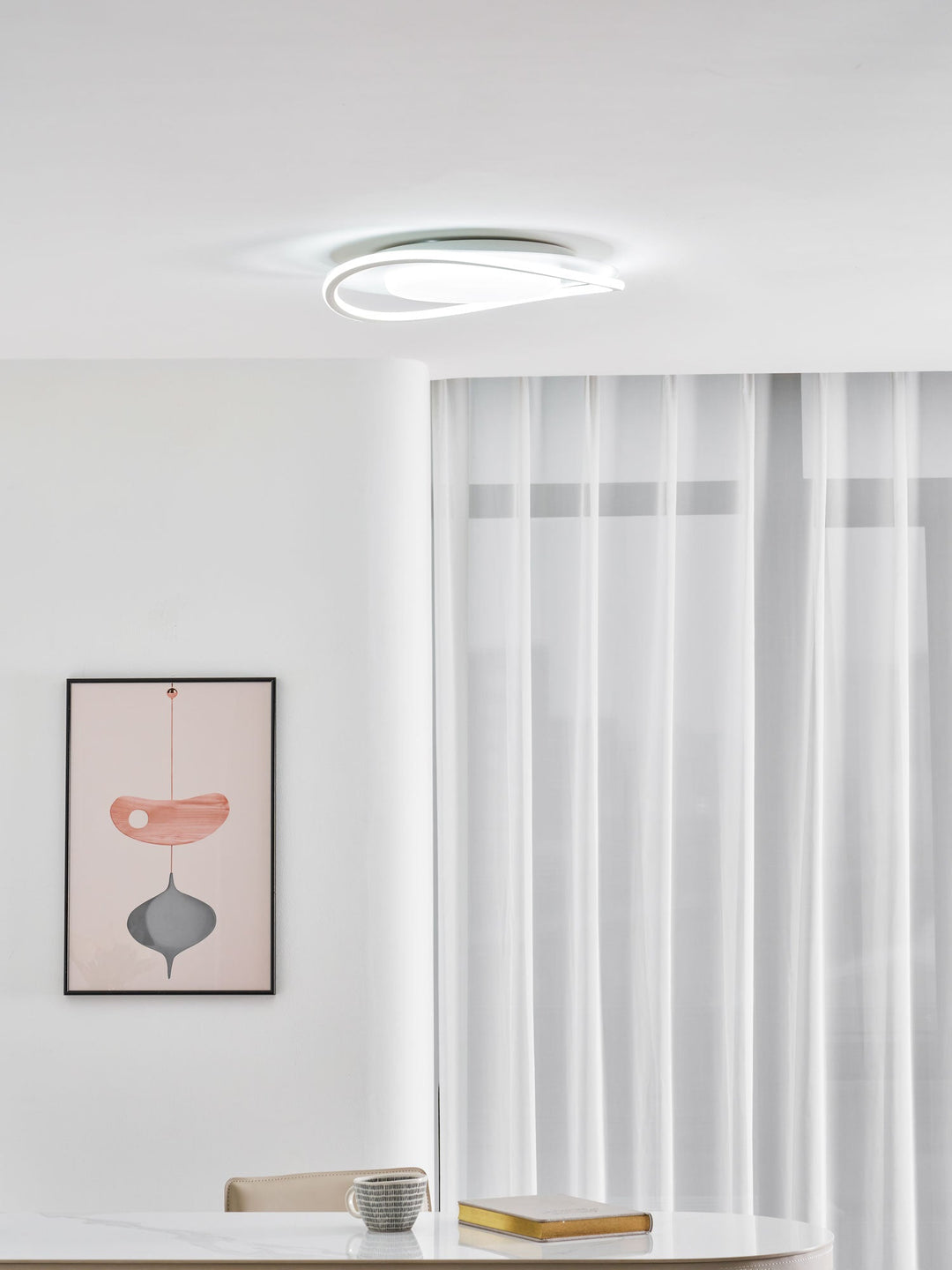 Minimalistisk Geometri LED Taklampa