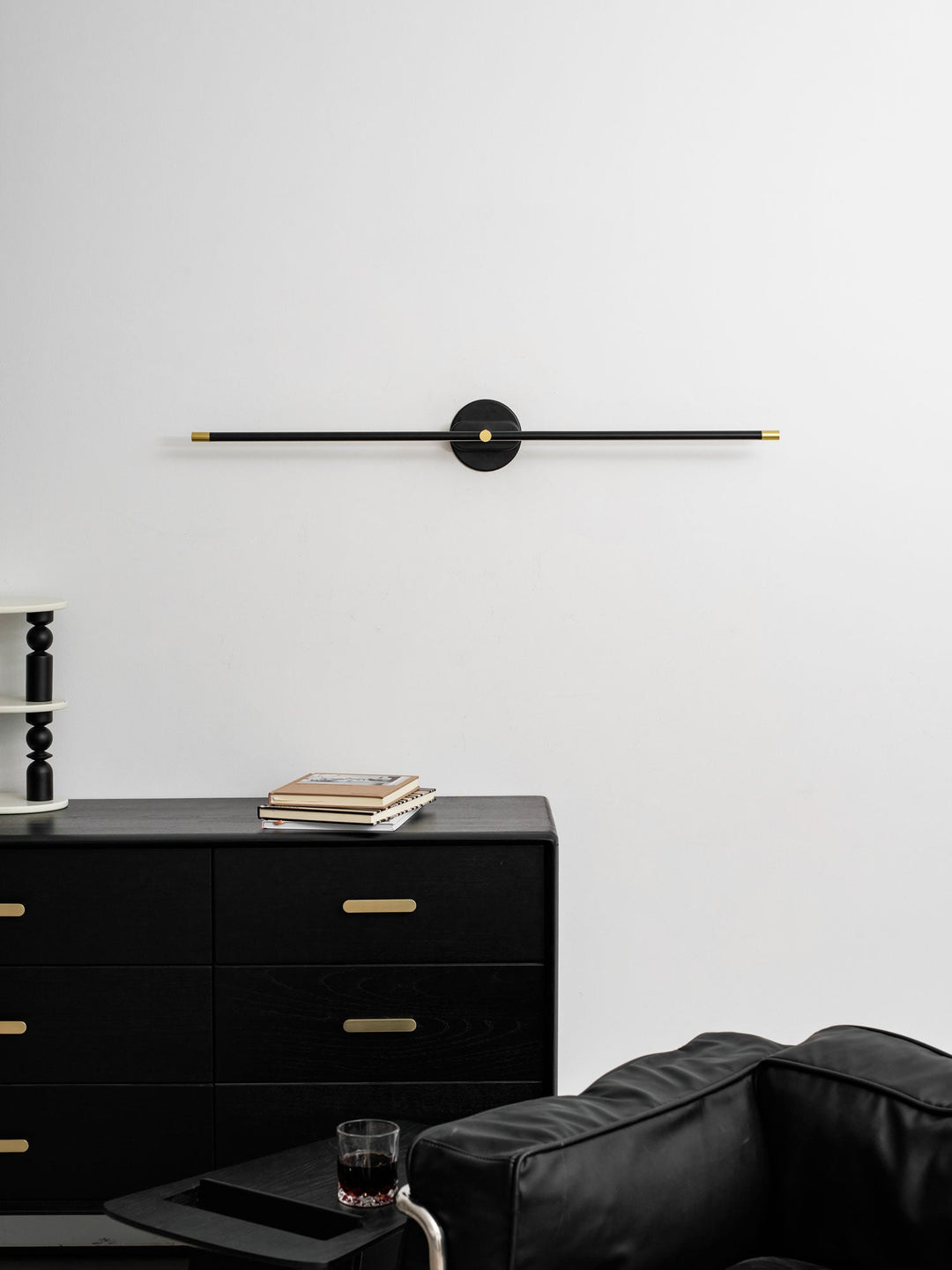Minimalistisk Linjär Vägglampa