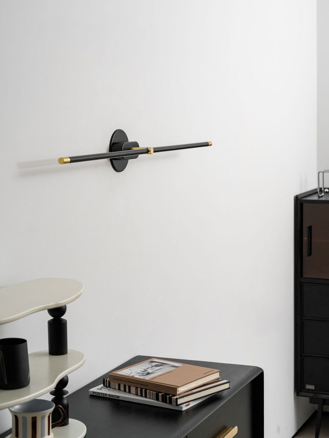 Minimalistisk Linjär Vägglampa