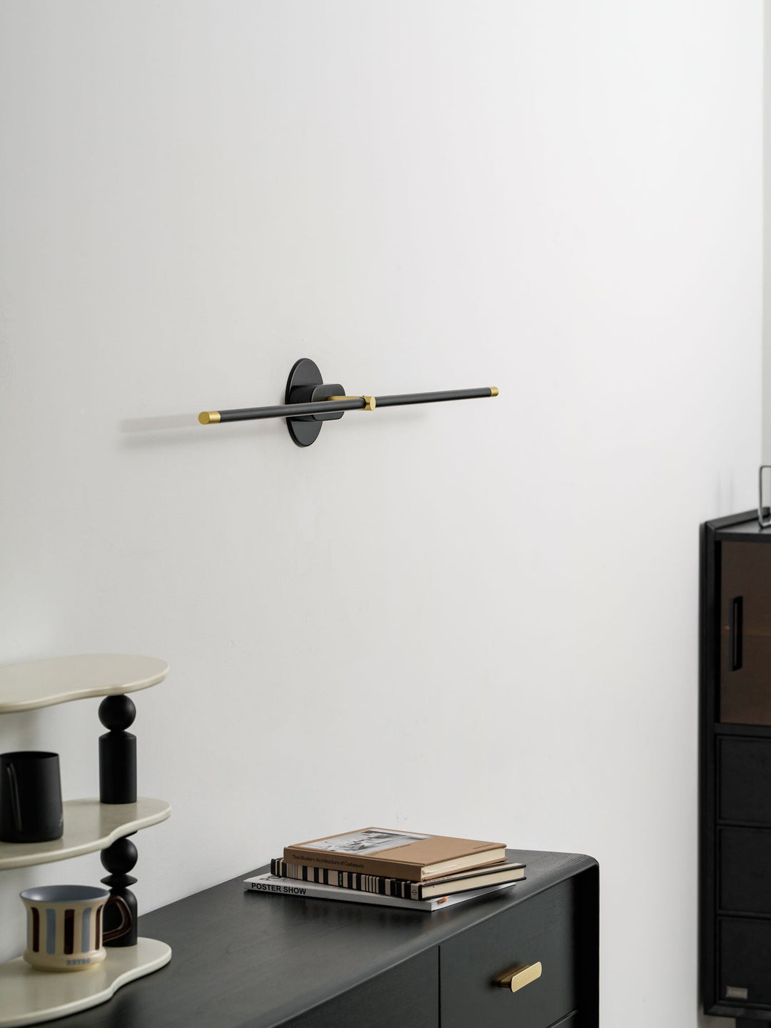 Minimalistisk Linjär Vägglampa