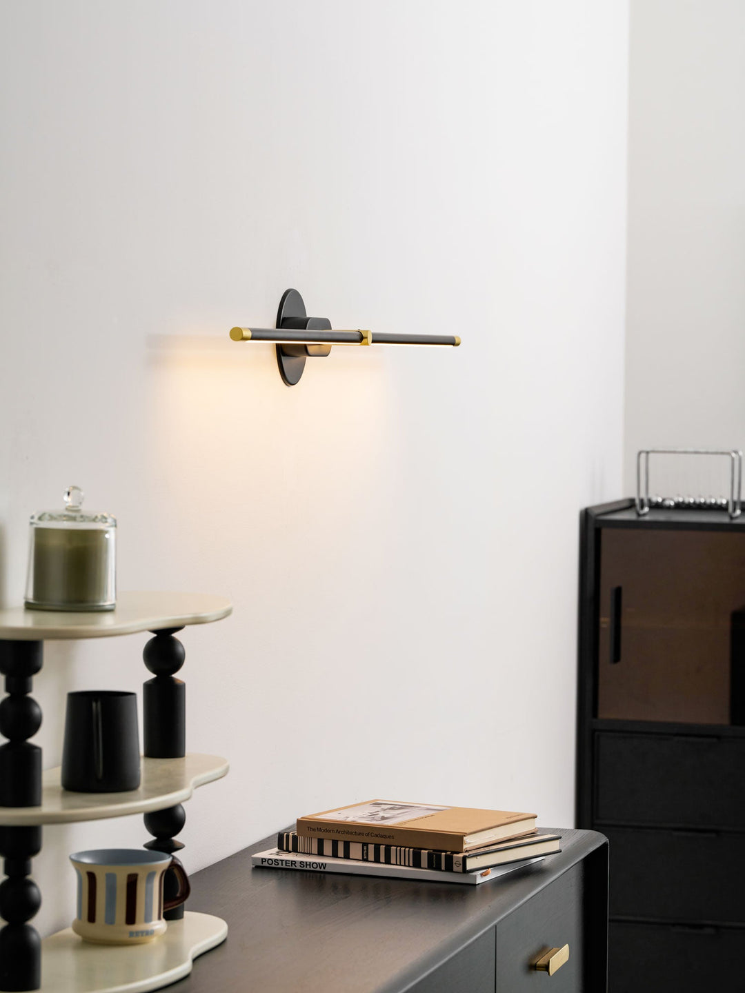 Minimalistisk Linjär Vägglampa