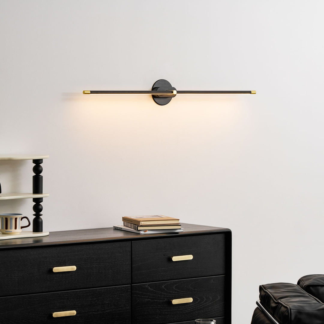 Minimalistisk Linjär Vägglampa