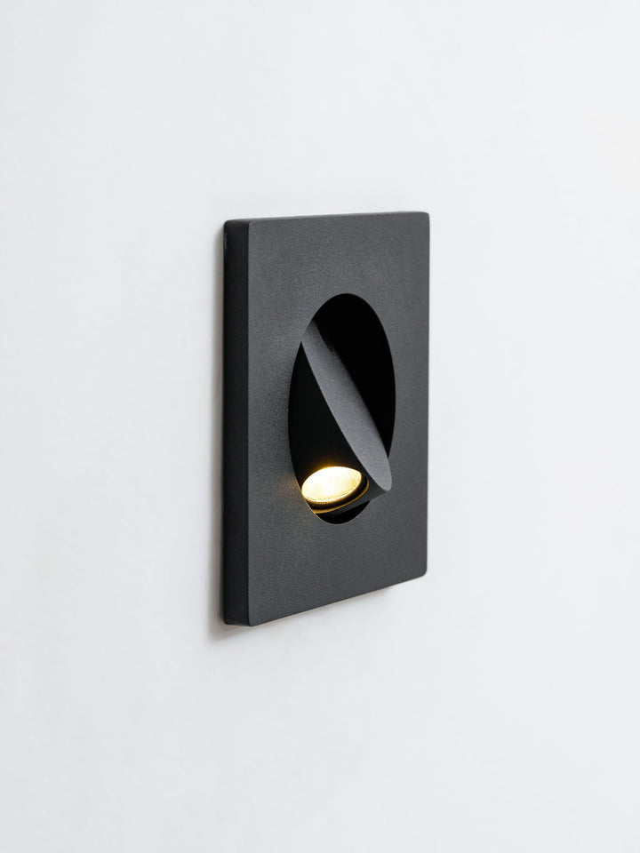 Minimalistisk Inbyggd Rotera Vägglampa