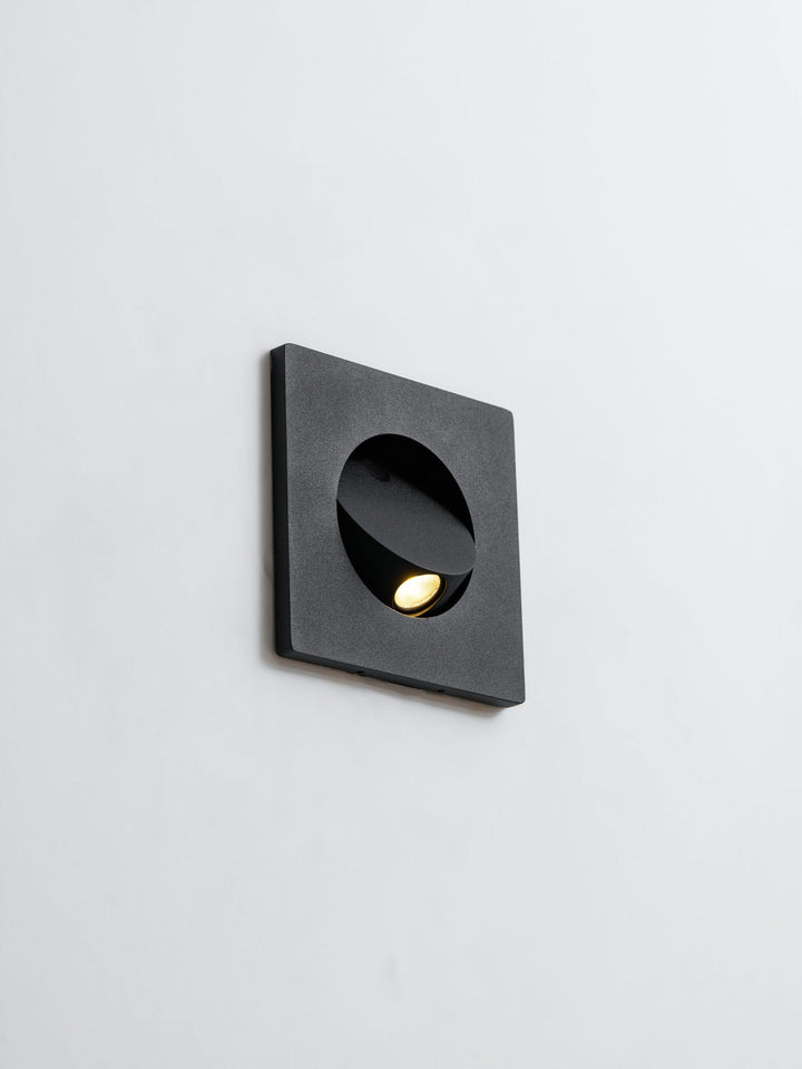 Minimalistisk Inbyggd Rotera Vägglampa