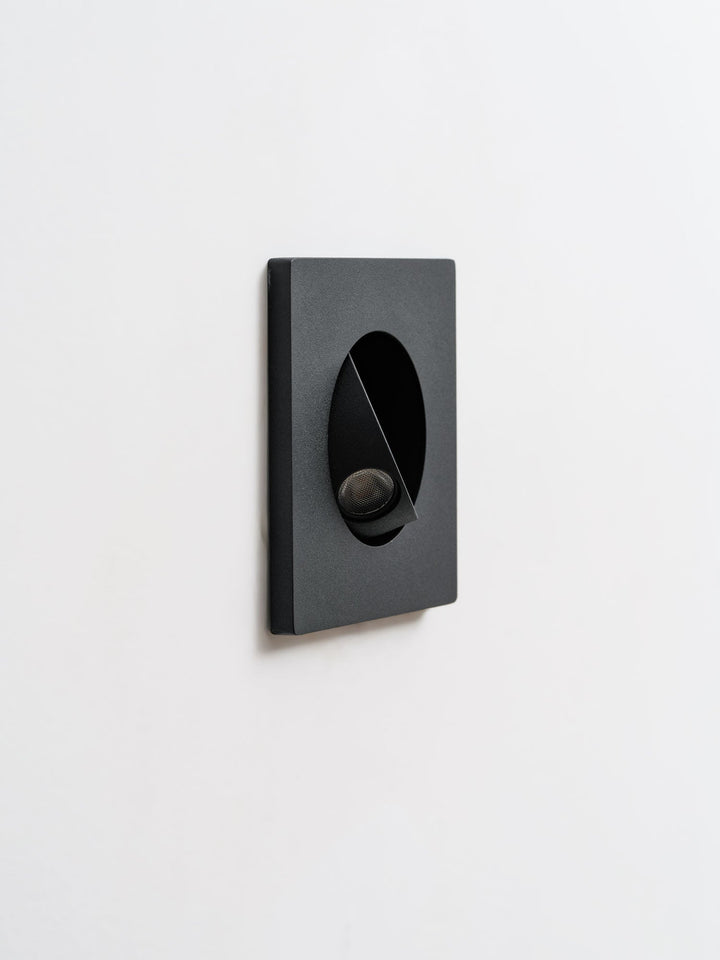 Minimalistisk Inbyggd Rotera Vägglampa