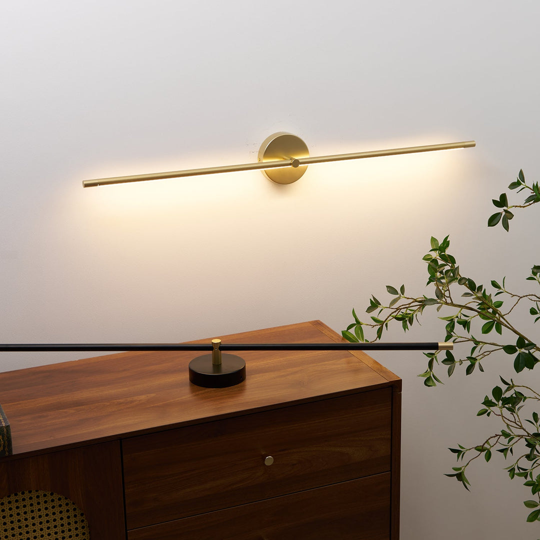 Minimalistisk Linjär LED Vägglampa