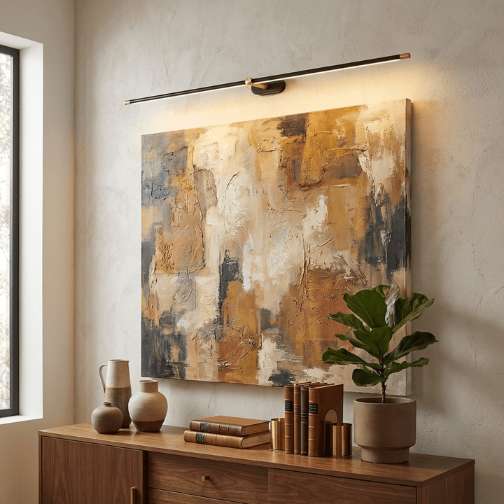 Minimalistisk Linjär Uppladdningsbar Vägglampa