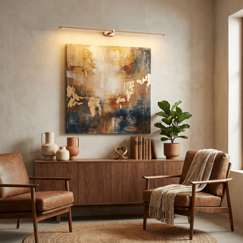 Minimalistisk Linjär Uppladdningsbar Vägglampa