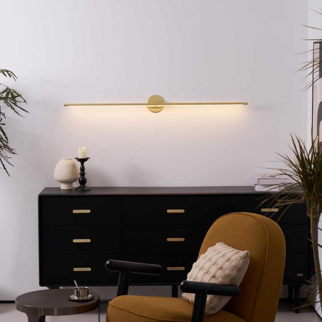 Minimalistisk Linjär Vägglampa