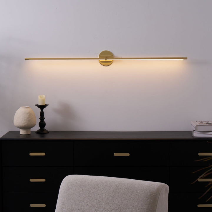 Minimalistisk Linjär Vägglampa