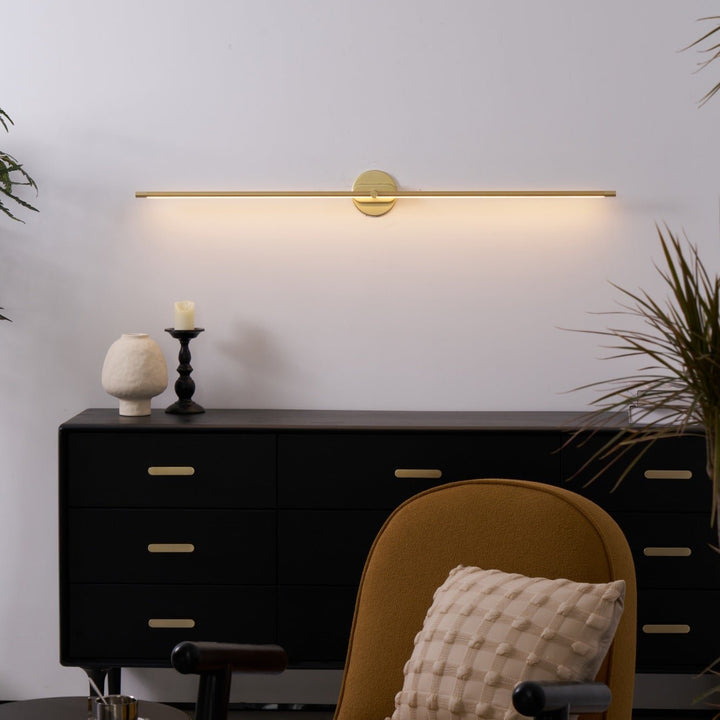 Minimalistisk Linjär Vägglampa