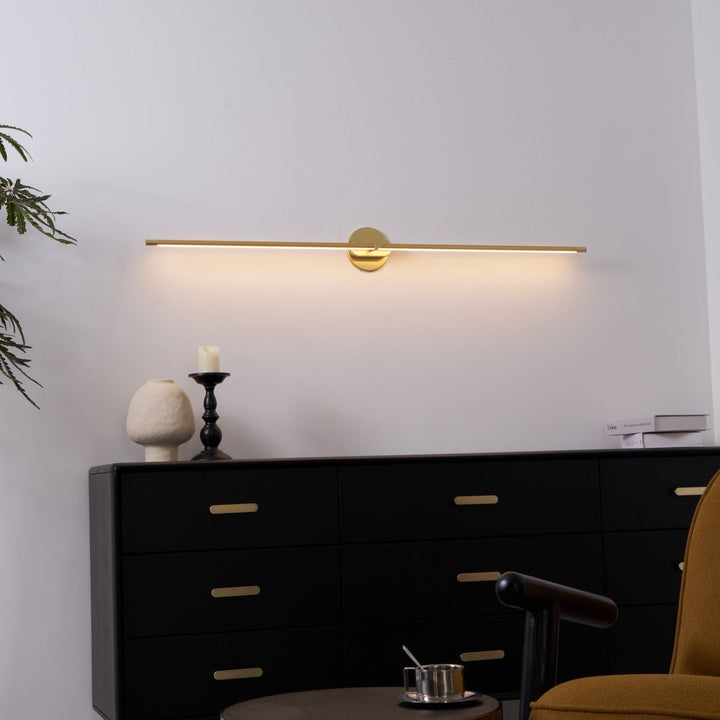 Minimalistisk Linjär Vägglampa