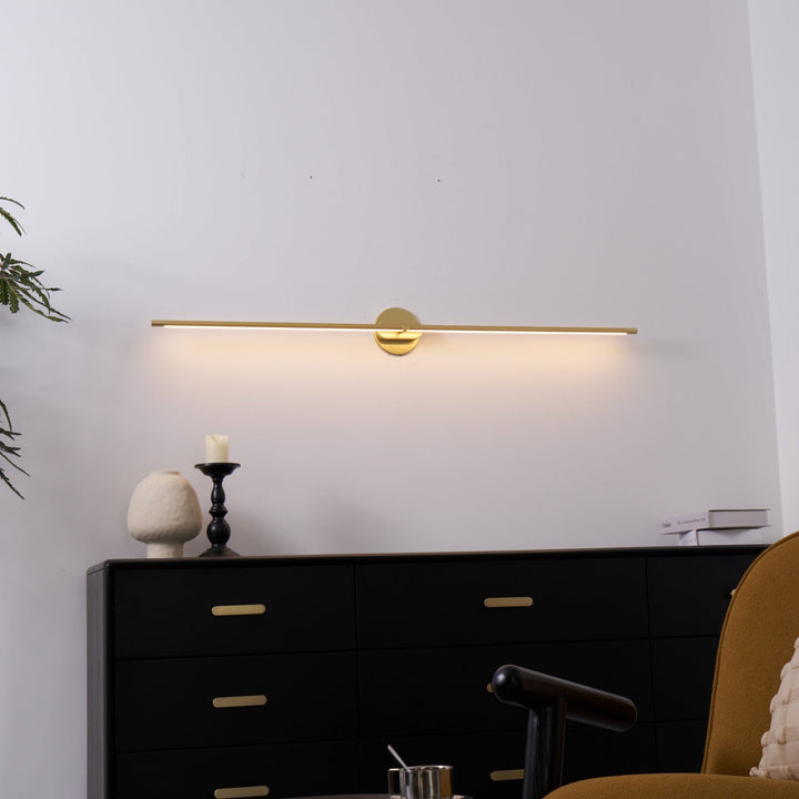 Minimalistisk Linjär Vägglampa