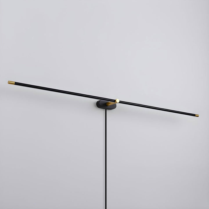 Minimalistisk Linjär Vägglampa med Stickkontakt