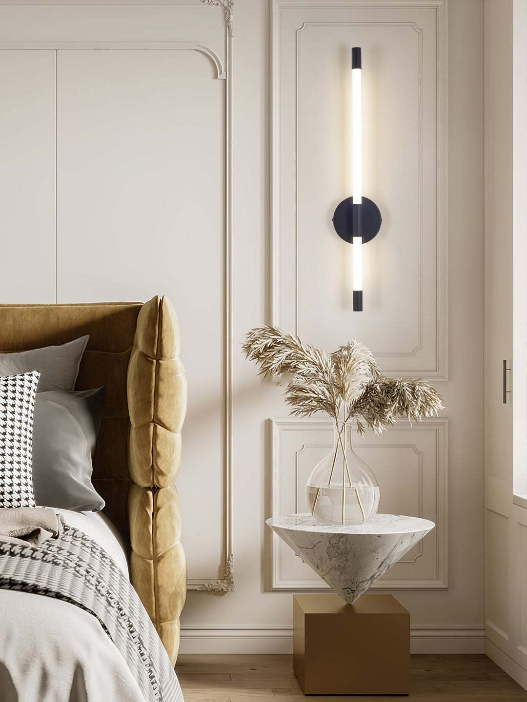 Minimalistisk Vertikal Vägglampa