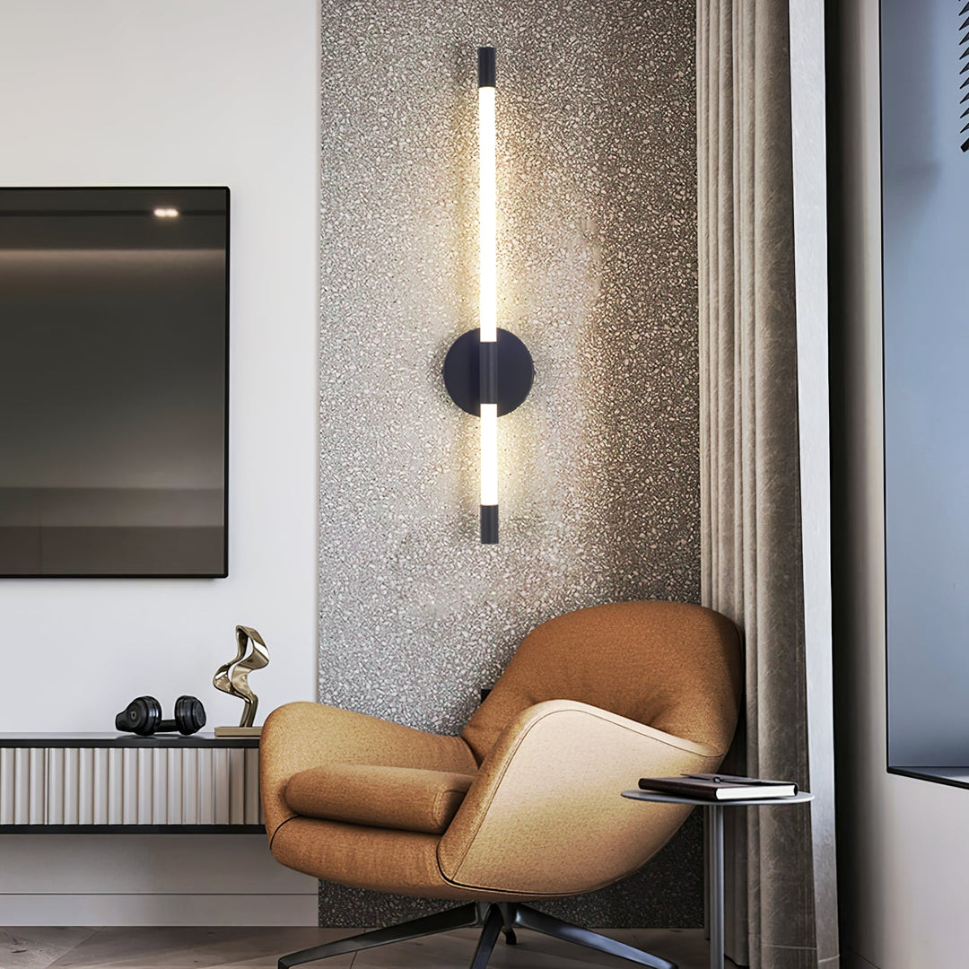 Minimalistisk Vertikal Vägglampa