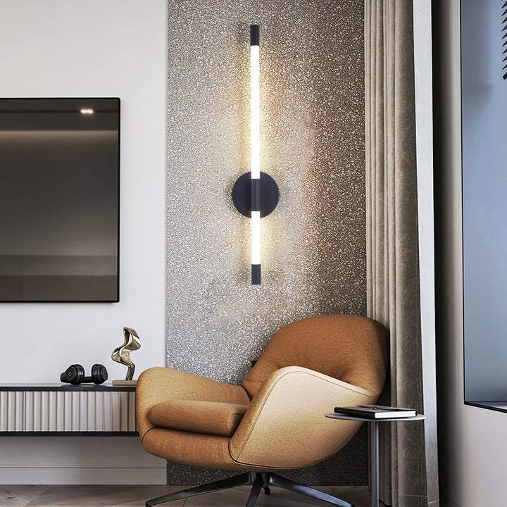 Minimalistisk Vertikal Vägglampa