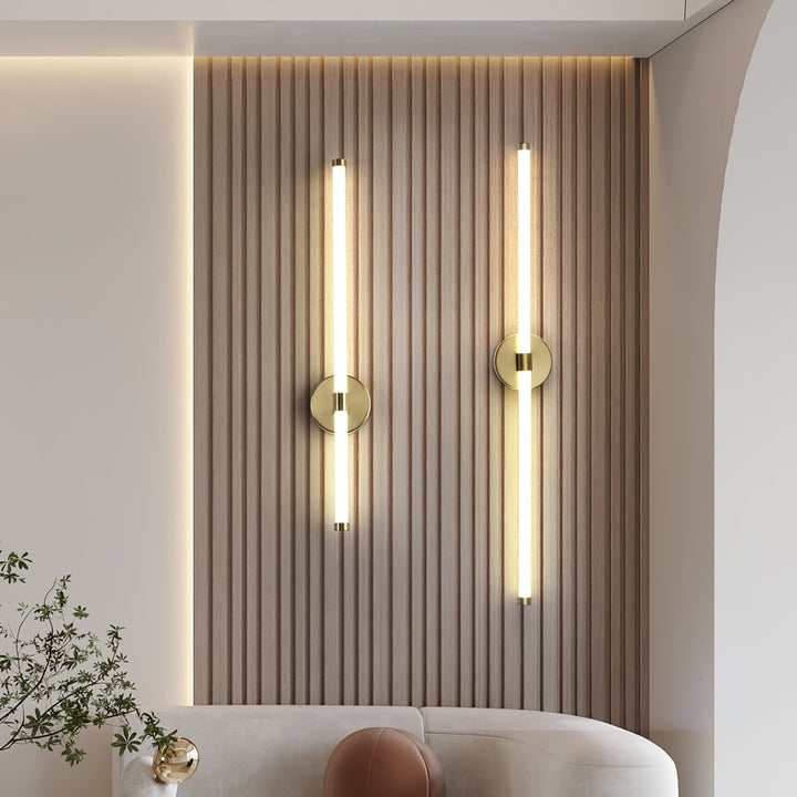 Minimalistisk Vertikal Vägglampa