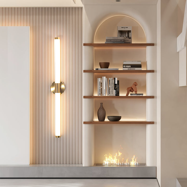 Minimalistisk Vertikal Vägglampa