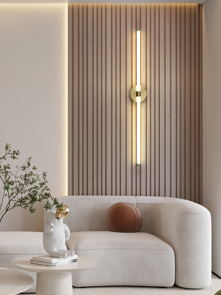 Minimalistisk Vertikal Vägglampa