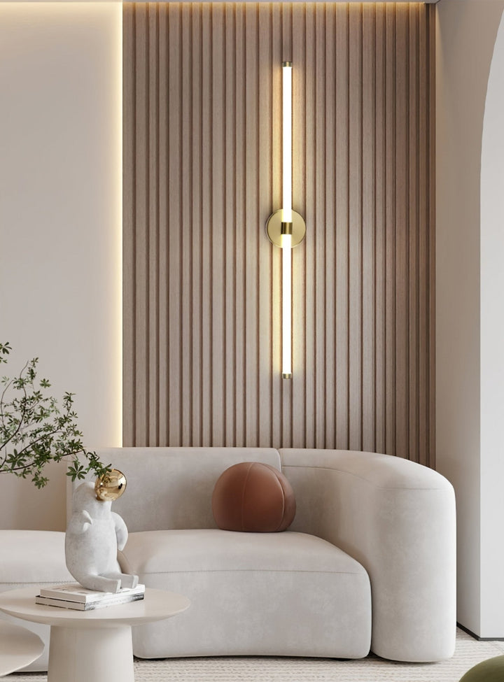 Minimalistisk Vertikal Vägglampa