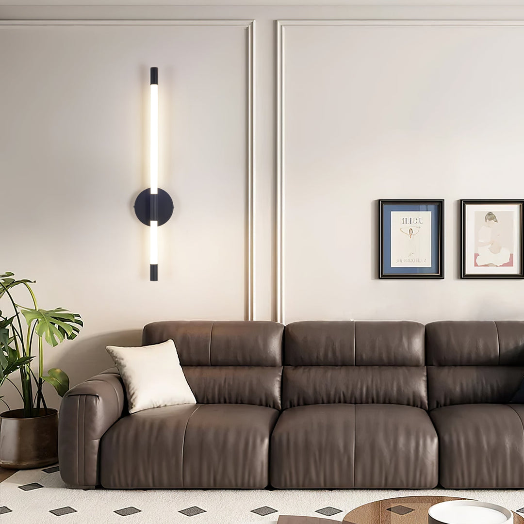 Minimalistisk Vertikal Vägglampa