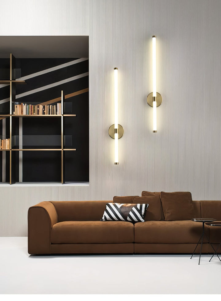 Minimalistisk Vertikal Vägglampa
