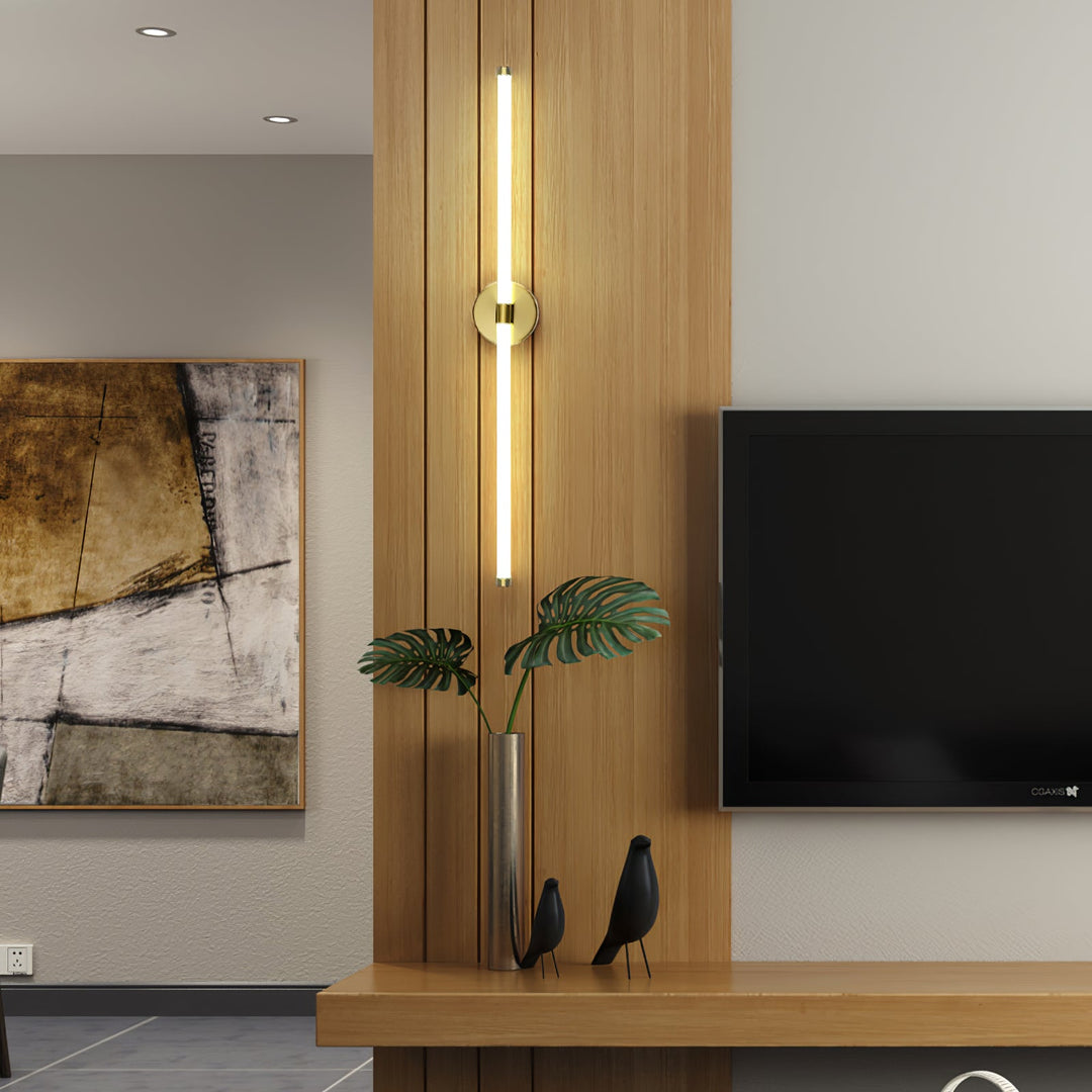 Minimalistisk Vertikal Vägglampa