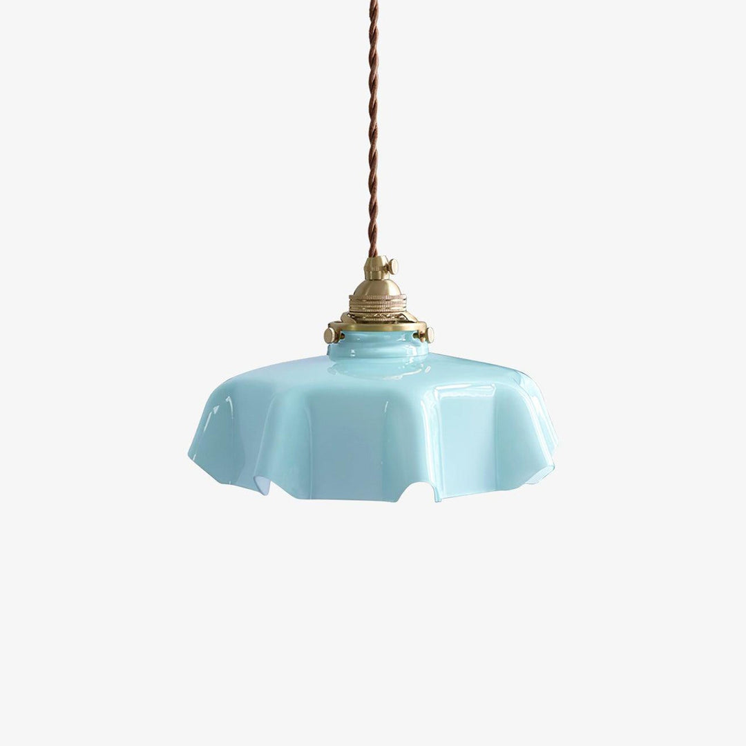 Fransk Blomma Pendellampa