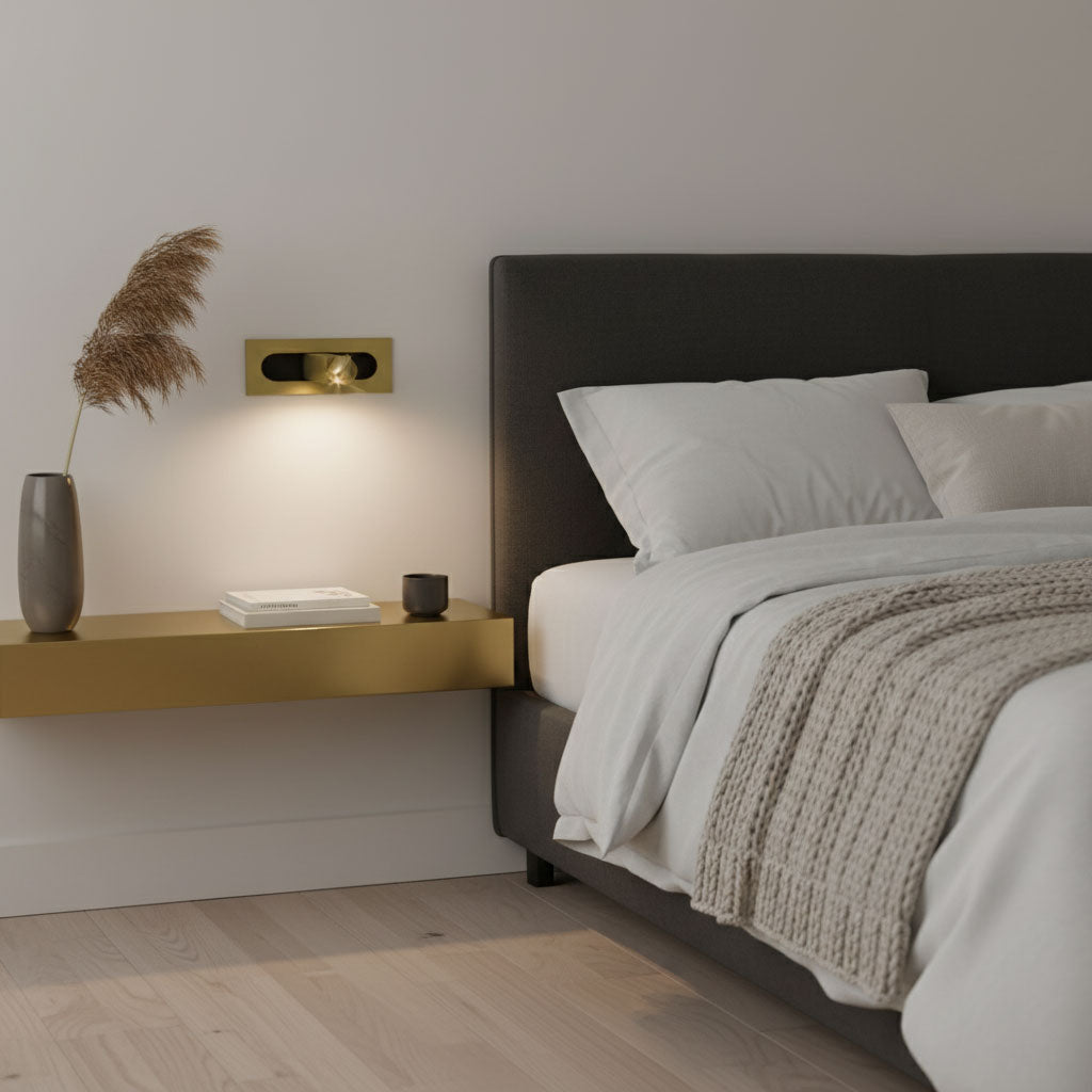 Modern LED Sänglampa för Läsning