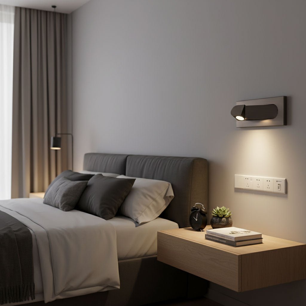 Modern LED Sänglampa för Läsning