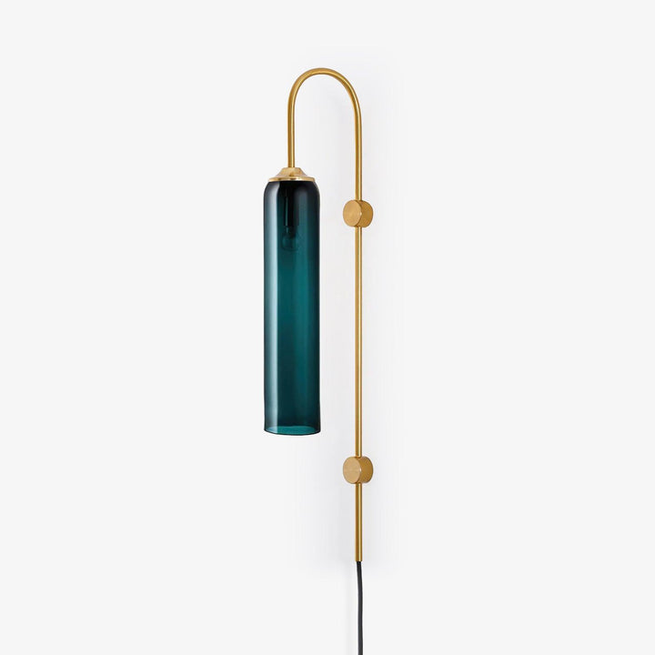 Modern Glas Vägglampa med Stickkontakt