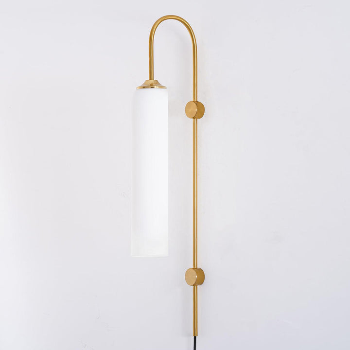 Modern Glas Vägglampa med Stickkontakt