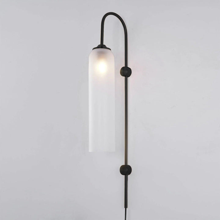 Modern Glas Vägglampa med Stickkontakt