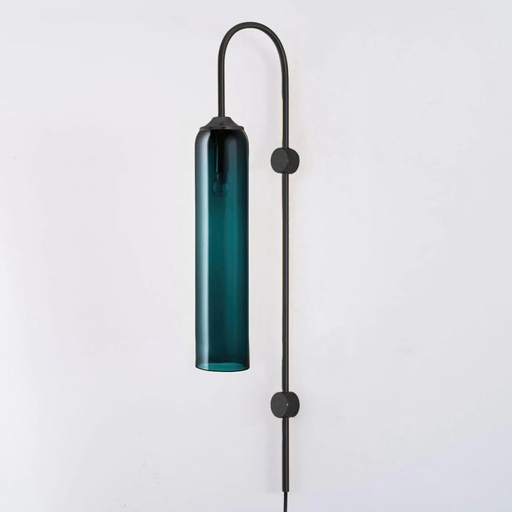 Modern Glas Vägglampa med Stickkontakt
